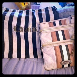 USED Authentic LAMB cross body bag